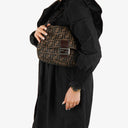 Fendi Zucca Mamma Baguette Shoulder Bag