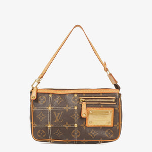 Louis Vuitton Riveting Monogram Pochette Accessories Bag