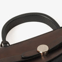 Hermes Herbag PM Vache Hunter Noir Toile 2 Way Backpack With Palladium Hardware