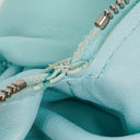 Bottega Veneta Celeste Blue Leather Double Knot Clutch