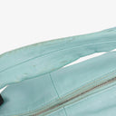 Bottega Veneta Celeste Blue Leather Double Knot Clutch