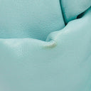 Bottega Veneta Celeste Blue Leather Double Knot Clutch