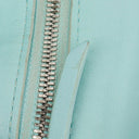 Bottega Veneta Celeste Blue Leather Double Knot Clutch