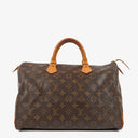 Louis Vuitton Speedy 35 Monogram Canvas Handbag