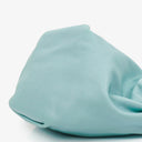 Bottega Veneta Celeste Blue Leather Double Knot Clutch