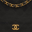 Chanel Classic Full Flap Bag Black Quilted Lambskin 24K Gold-Plated Hardware
