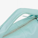 Bottega Veneta Celeste Blue Leather Double Knot Clutch