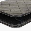 Chanel Classic Full Flap Bag Black Quilted Lambskin 24K Gold-Plated Hardware