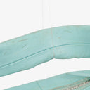 Bottega Veneta Celeste Blue Leather Double Knot Clutch