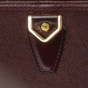 Louis Vuitton Kendall Burgundy Taiga Leather Bag