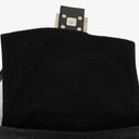 Fendi Mamma Baguette Black Wool Shoulder Bag