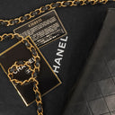 Chanel Classic Full Flap Bag Black Quilted Lambskin 24K Gold-Plated Hardware