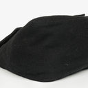 Fendi Mamma Baguette Black Wool Shoulder Bag