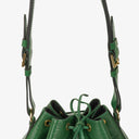 Louis Vuitton Noe Grande GM Green EPI Leather Shoulder Bag