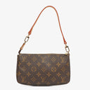 Louis Vuitton Pochette Accessoires Monogram Canvas Clutch Handbag