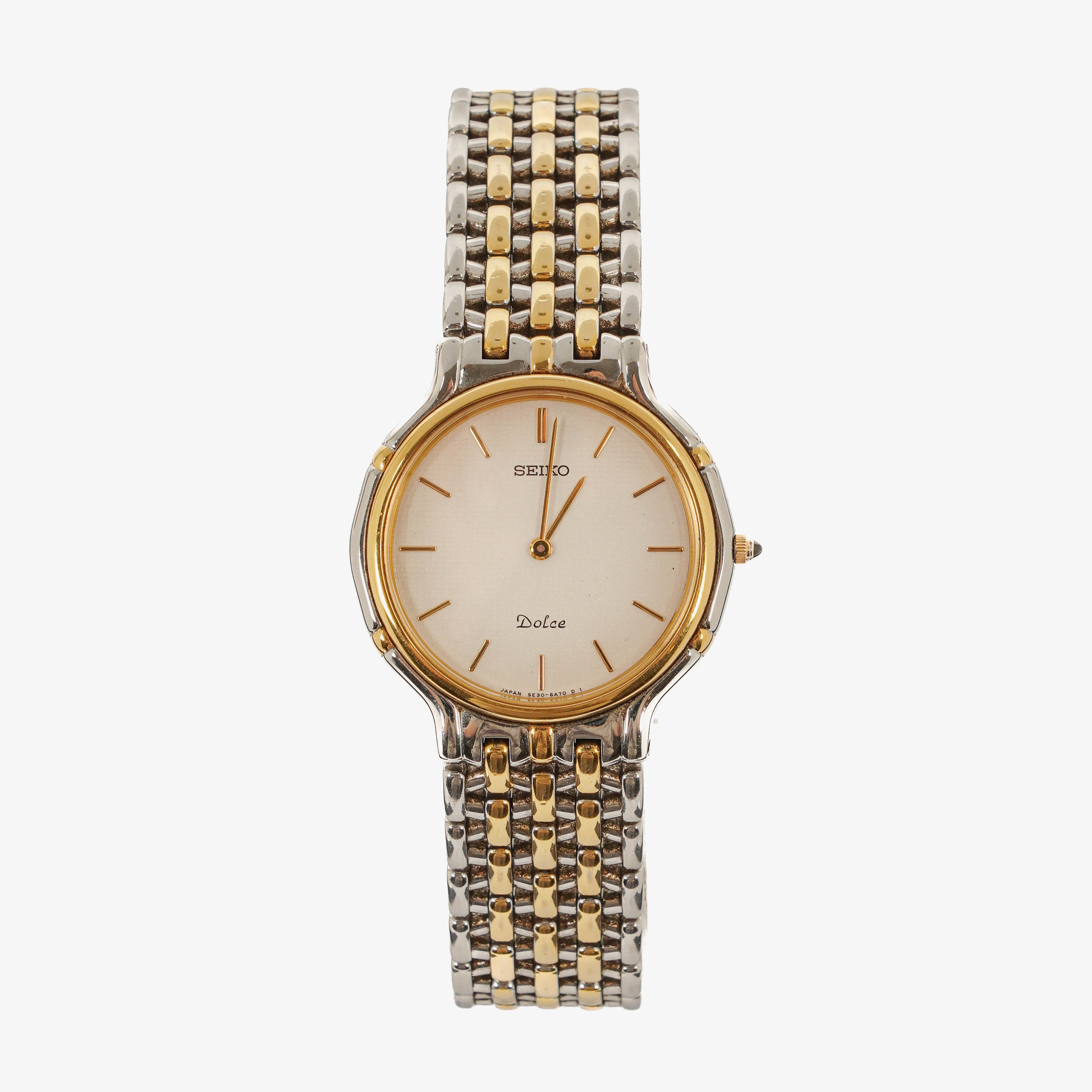 Seiko Stainless Steel And Metal 32mm Watch