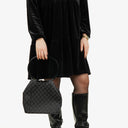 Gucci Loop Bucket Monogram tote Svart