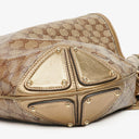 Gucci Monogram Crystal Indy Top Handle Bag