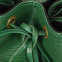 Louis Vuitton Noe Grande GM Green EPI Leather Shoulder Bag