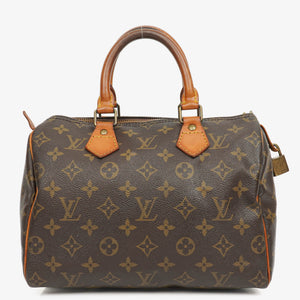 Louis Vuitton Speedy 25 Monogram Canvas Bag