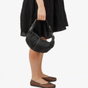 Coach Soho Signature Black Shoulder Bag