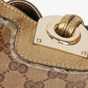 Gucci Monogram Crystal Indy Top Handle Bag