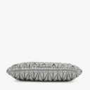 Miu Miu Matelasse Metallic Leather Clutch