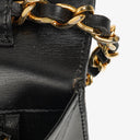Chanel Black Patent Leather Full Flap Bag