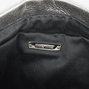 Miu Miu Matelasse Metallic Leather Clutch