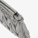 Miu Miu Matelasse Metallic Leather Clutch