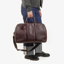 Louis Vuitton Kendall Burgundy Taiga Leather Bag