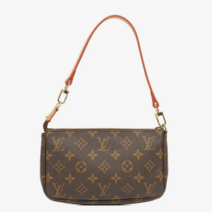 Louis Vuitton Pochette Accessoires Monogram Canvas Clutch Handbag