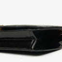 Chanel Black Patent Leather Full Flap Bag