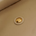 Chanel Medium Classic Single Flap Bag Beige Quilted Lambskin