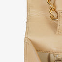 Chanel Medium Classic Single Flap Bag Beige Quilted Lambskin