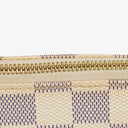 Louis Vuitton Pochette Accessoires Damier Azur Clutch Handbag