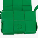 Bottega Veneta Mini Cassette Parakeet Maxi Intrecciato Leather Crossbody Bag