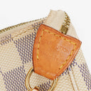 Louis Vuitton Pochette Accessoires Damier Azur Clutch Handbag