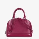 Louis Vuitton Alma BB EPI Fuchsia Leather Handbag