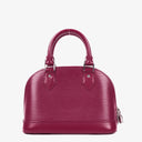 Louis Vuitton Alma BB EPI Fuchsia Leather Handbag