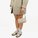 Louis Vuitton Pochette Accessoires Damier Azur Clutch Handbag