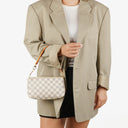 Louis Vuitton Pochette Accessoires Damier Azur Clutch Handbag