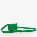 Bottega Veneta Mini Cassette Parakeet Maxi Intrecciato Leather Crossbody Bag