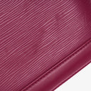Louis Vuitton Alma BB EPI Fuchsia Leather Handbag