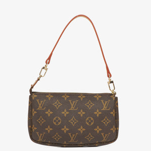 Louis Vuitton Pochette Accessoires Monogram Canvas Clutch Handbag