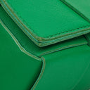 Bottega Veneta Mini Cassette Parakeet Maxi Intrecciato Leather Crossbody Bag