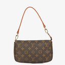 Louis Vuitton Pochette Accessoires Monogram Canvas Clutch Handbag