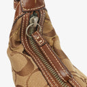 Coach Brown Signature Hobo Bag