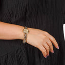 Yves Saint Laurent Octagon Two-Tone Stainless Steel Watch