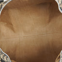 Christian Dior Trotter 40 Vintage Beige/Navy Boston Bag